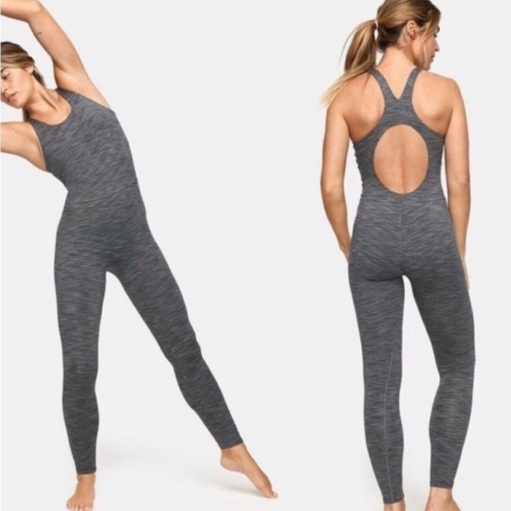 Outdoor Voices Gray Freeform Unitard